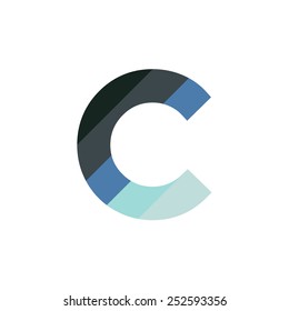 Letter C logo icon vector design,