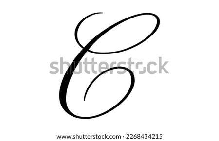 Letter C Logo Icon Vector Design. Creative simple elegant logo design Vector illustration