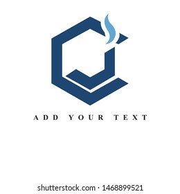 letter c  logo & illustration vector art