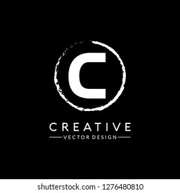 Letter C Logo. Initial Letter Design Vector