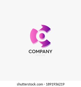 Letter C Logo Luxury Design Modern Stock Vector (Royalty Free ...