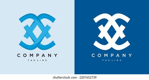 Letter C logo, logo for service company
