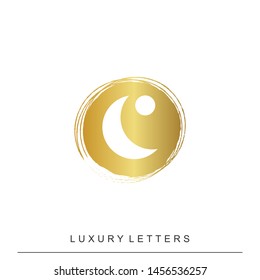 Letter C Logo Simple Elegant Initial Sign Symbol Icon.