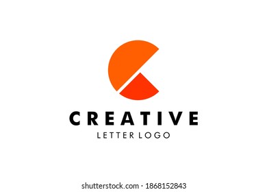 Letter C Logo : Suitable for Company Theme, Technology Theme, Initial Theme, Infographics and Other Graphic Related Assets.