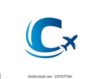 Letter C logo or symbol template design