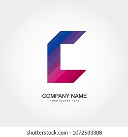 Letter C logo Tempalate 