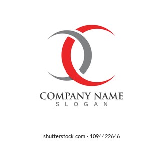 Letter C Logo Template Design Vector