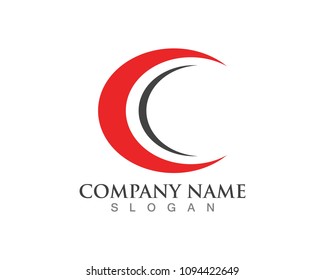 Letter C Logo Template Design Vector