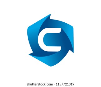 Letter C Logo Template Design Vector, Emblem, Concept Design, Creative Symbol, Icon