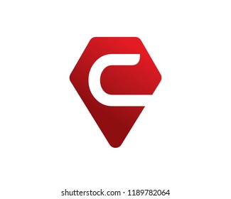 Letter C Logo Template Design, Vector, Emblem, Concept Design, Creative Symbol, Icon