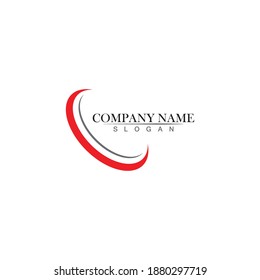 Design-Symbol für Logo-Vorlage des Buchstaben C