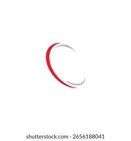 letter c logo template design