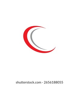 letra c modelo de logotipo design
