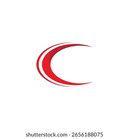 letter c logo template design