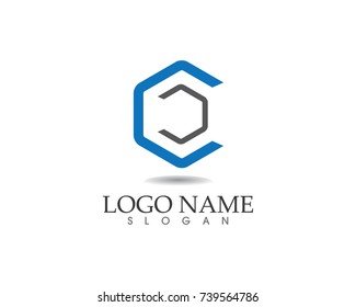 Letter C Logo Template Design Vector
