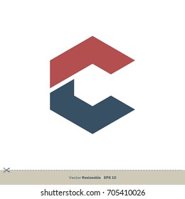 Letter C Logo Template Illustration Design. Vector EPS 10.