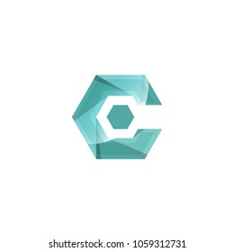 letter C logo template vector download