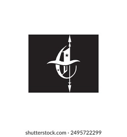 logotipo de letra c único y sencillo