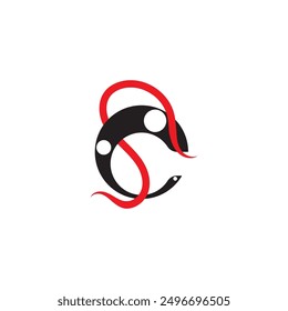 letter c logo that is unique and simple