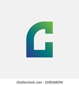 letter C logo vector