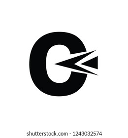 letter c logo vector