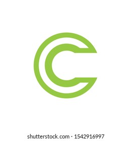 Letter C logo. Vector alphabet c icon