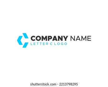 Logotipo de la letra C, logotipo C vector para empresas impresionantes, identidad de empresa, empresa o empresa, logotipo vectorial para empresas, logotipo vectorial para empresa, vector de la letra inicial, C corporación inicial
