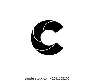 Letter C logo vector design template