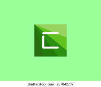 Letter C logo vector design. Clean simple modern icon. Creative color symbol.