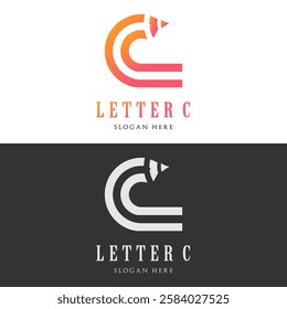 Letter C Logo Vector Stock Illustration
