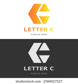 Letter C Logo Vector Stock Illustration