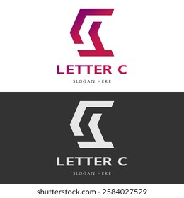 Letter C Logo Vector Stock Illustration
