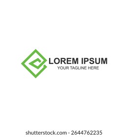 lettre c lorem ipsum logo design pour société ou société avec illustration vectorielle créative