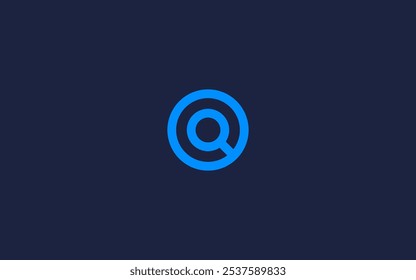 Letter c with magnifying glass logo icon design vector design template inspiration