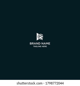 Letter C Media Abstract logo template.