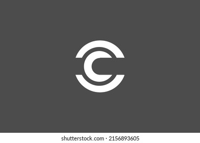 Letter C modern in Circle-Logo-Design