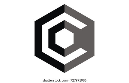 Letter C Modern Logo 