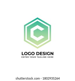 Letter C modern logo design. For business logo, organizations, communities and other logo
