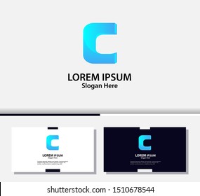 Letter C, modern logo and icon. vector design template.EPS10