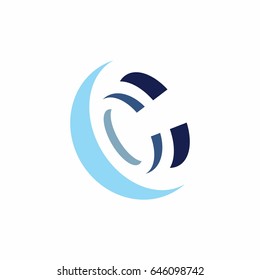 letter c motion logo