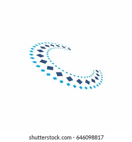 letter c motion logo