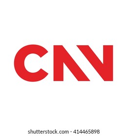 letter c and n logo vector. 