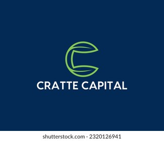 Letter C Nature Simple Modern Logo