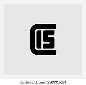 Buchstabe C und Nummer 15 - Logo. C15 - Logo, Design-Element oder Symbol. Vektorgrafik