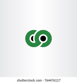 letter c o logo co icon vector symbol 