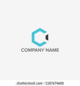 Letter C and O logo design