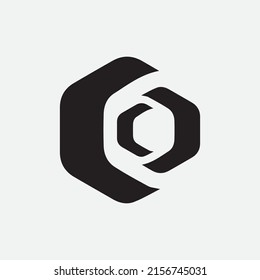 Letter C or O Logo Design Template