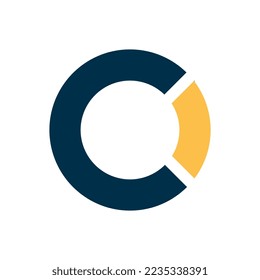 Letter C and O logo template,
CO logo.