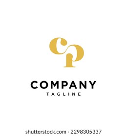 
Letter C and P icon vector template.eps