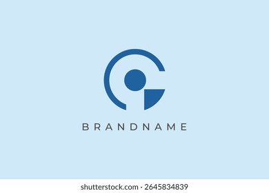 Letter C padlock logo design vector template.